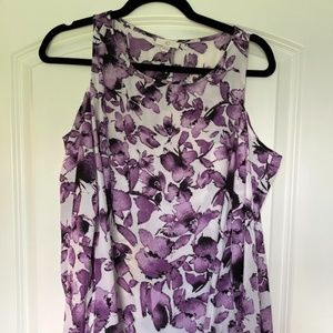 Cold Shoulder Floral Top